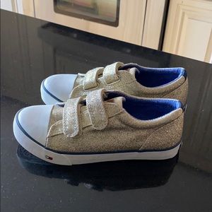 Tommy Hilfiger Gold Glitter Sneaker S 12 Hook&Loop